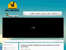 Tablet Screenshot of niltravel.net